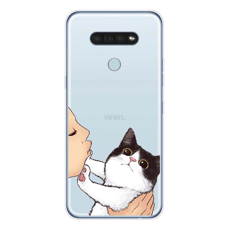 Cat Don't Kiss Me For LG K92 K52 K62 K22 K71 K61 K51S K41S G8 G8S G8X V35 V50 V40 V50S V60 Q60 Phone Case