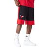 NBA Colour Block Short Bulls, Mens Red Shorts