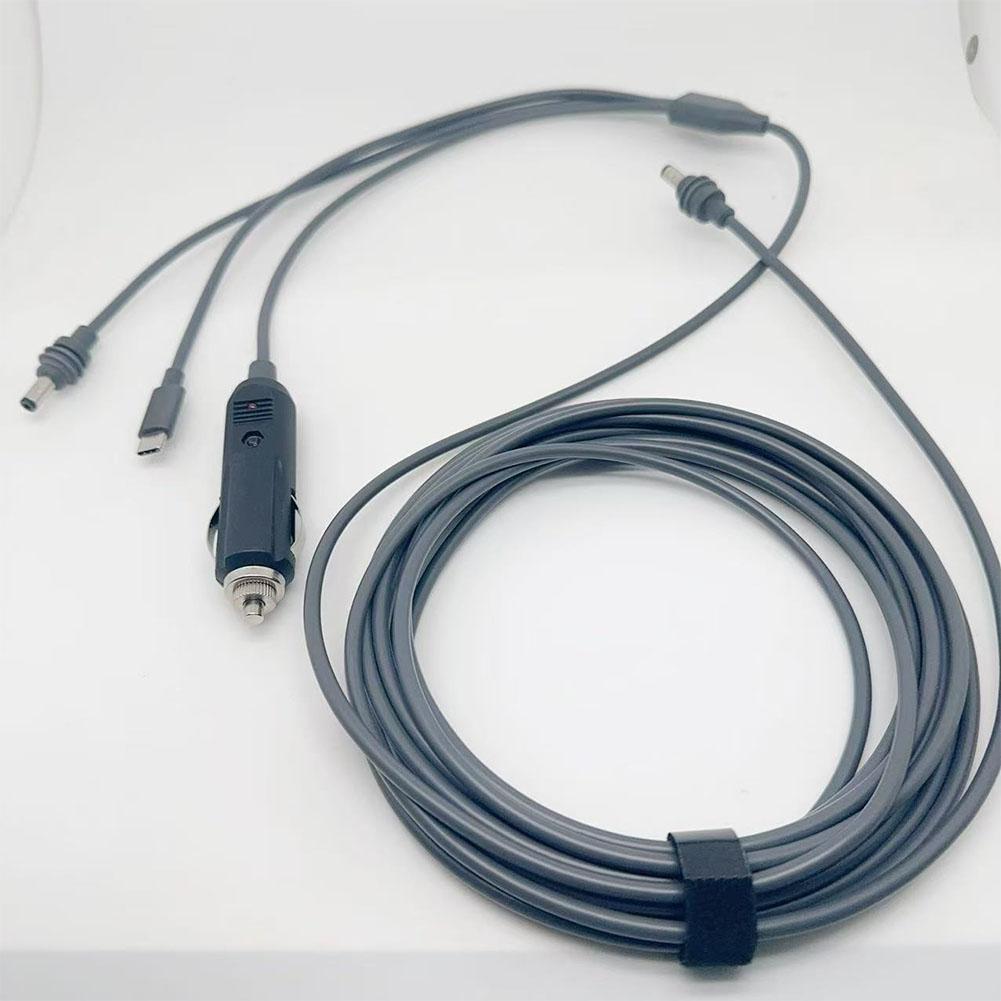 Для Starlink Mini Кабель питания 3-в-1 к DC Кабель для зарядки Mini Type-c Кабель питания 3-в-1 к DC Для Starlink Водонепроницаемый