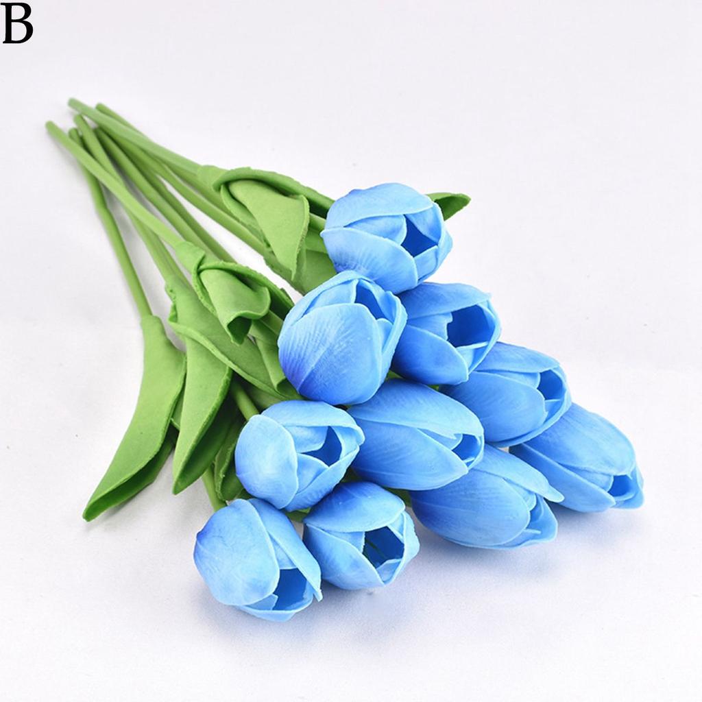 Wreath 5pcs Wedding Home Decoration Garland Fake Flowers Artificial Plant Tulipanes Tulip
