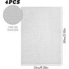 4pcs Steel Mesh Wire Mesh, 30 X 21cm Fine Metal Mesh, Anti Rodent Mesh, Mesh Fabric To Prevent Mosquitoes, Mice, Insects, Ideal For Window, Kitchen An