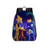 Rainbow Friends Color Anime Cartoon Print School Backpack For Boys Girls And