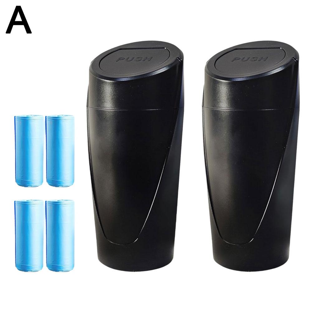 Автомобильный мусорный ящик для салона автомобиля, герметичный автомобильный мусорный бак, небольшой размер, портативный автомобильный мусорный бак, держатель для пепла, организуйте автомобильные аксессуары