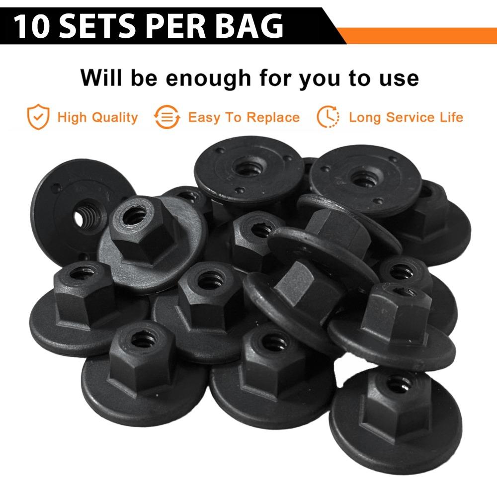 Underbody Shield Engine Splash Guard Fastener for BMW X3 X5 X6 Series Car Fender Liner Plastic Rivet Clip Chassis Nut Buckle