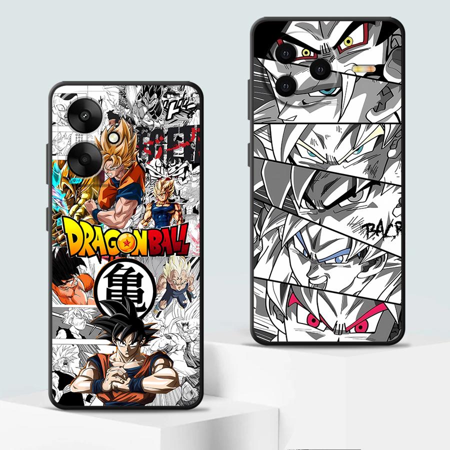 Чехол Goku Dragon Ball для Xiaomi Redmi K80 A1 A3 A4 A5 14C 12C 10A 9A 9C 9T 12 13 13C 10C 10 Мягкий Funda Задняя крышка телефона A2 Plus