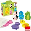 Puzzles Magnétiques Interchangeables - GOULA - Animaux Colorés En Bois - Mixte - A Partir De 1 an