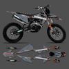 PowerZone Для KTM EXC EXC-F 2020 2021 2022 2023 150 200 250 300 350 450 500 Индивидуальные Графические Наклейки Комплекты Для 19-22 SX SXF