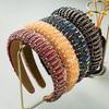 Luxury Beads Hairbands For Women Girls Headwear Fashion Handmade Headbands Female Hair Bands Head Hoop Hair Accessories