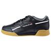 Workout Leather Round Toe Low Top Lifestyle Sneakers Men Sneakers Black Brown DV4300