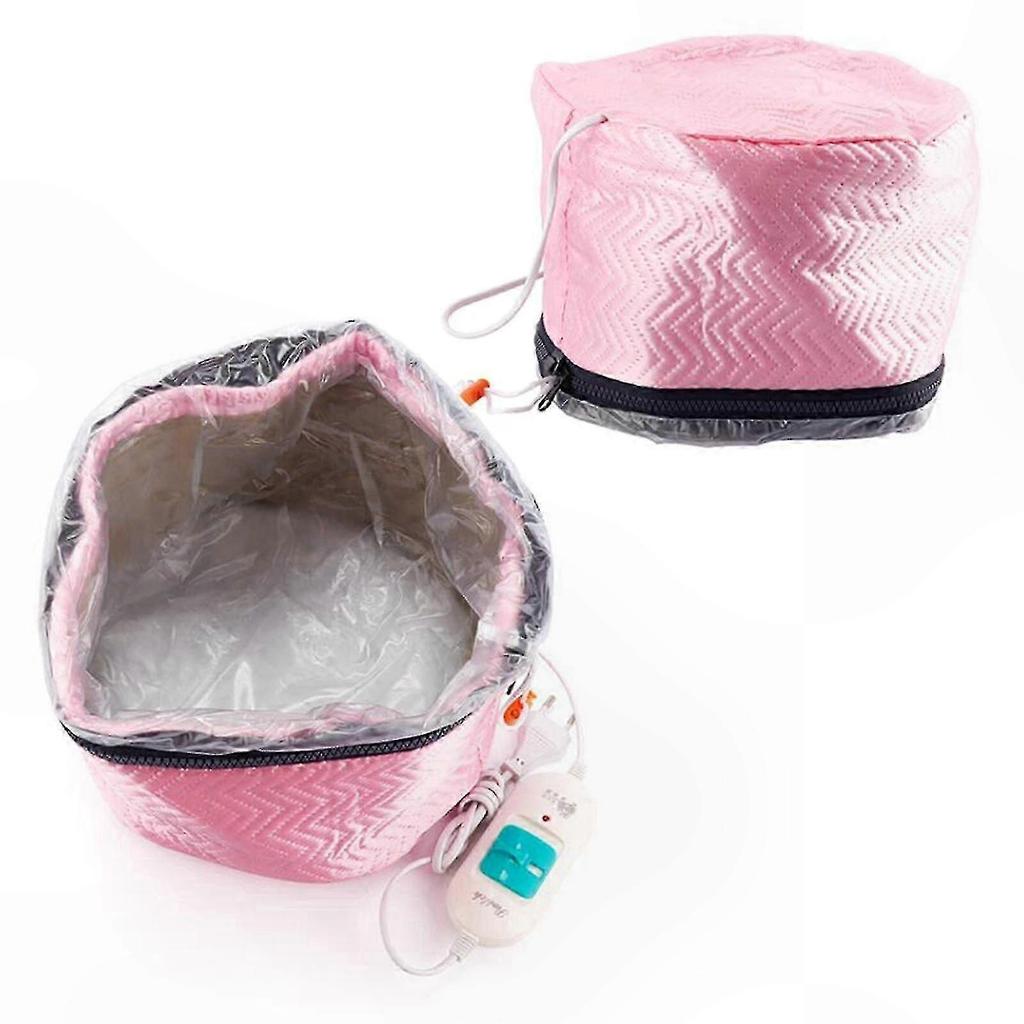Thermal Hair Treatment Cap with Heating and Steaming Function for Salon Quality Care at Homepink Edition 1210