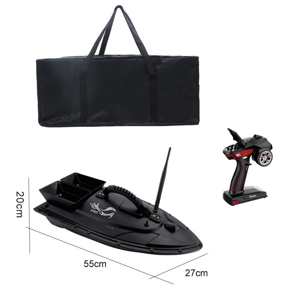 Радиоуправляемая лодка Flytec V500 с приманкой, радиоуправляемая лодка, эхолот, 1,5 кг, загрузка, 500 м, пульт дистанционного управления, двойной двигатель