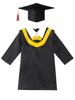 Boys Girls Preschool Graduation Gown Tassel Hat Costume for School Celebration
