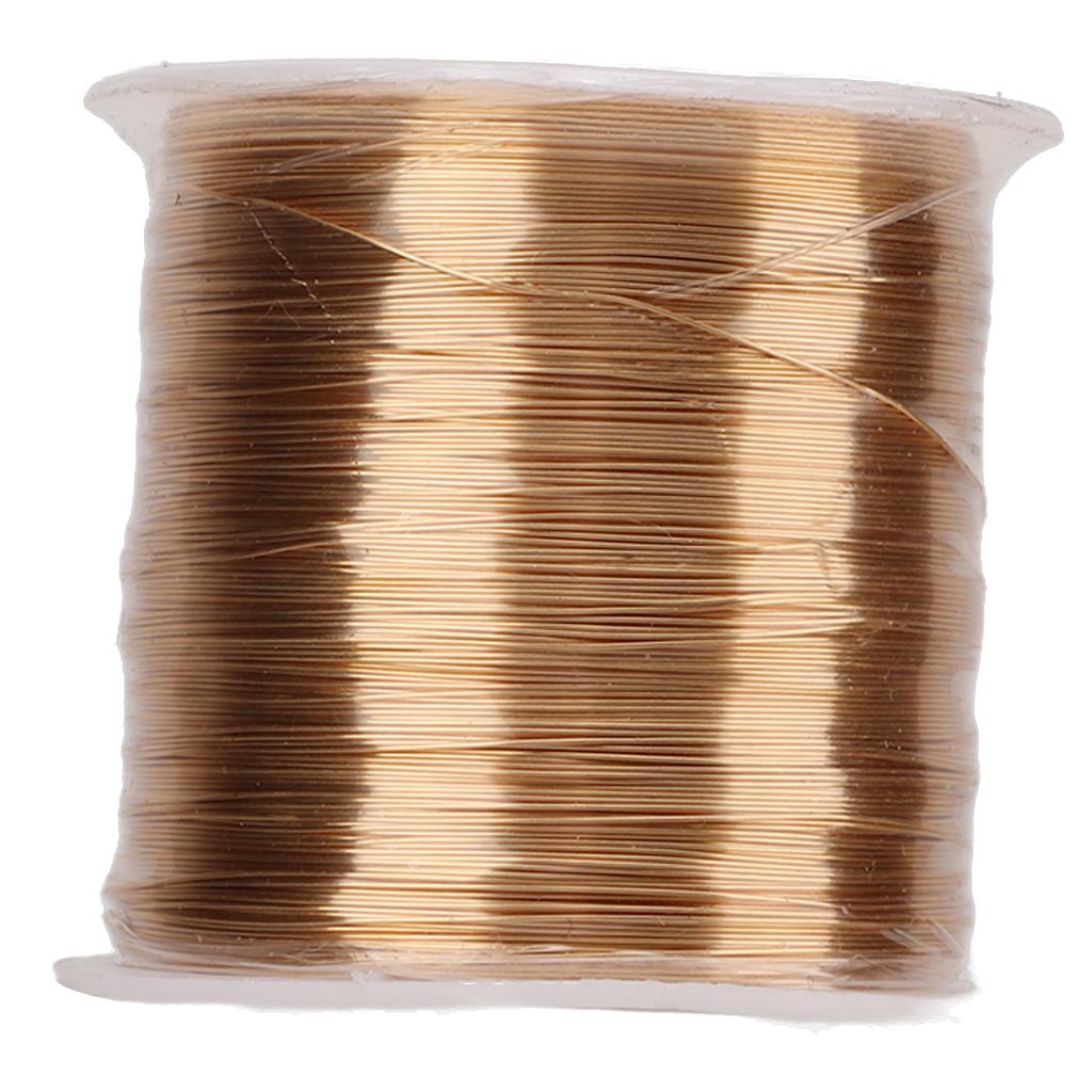 0,3 мм 100 метров ювелирные изделия, медная проволока, ювелирные изделия ручной работы, вязание, формирующая проволока, ювелирная проволока для рукоделия, золотая