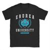 Футболки Erdrea Slime University Emblem Dragon Quest для мужчин, новинка, хлопковая футболка с коротким рукавом, принтованная одежда