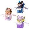 Открытка-раскладушка ко Дню матери с цветами 3D Pop Up Happy Mother's Day