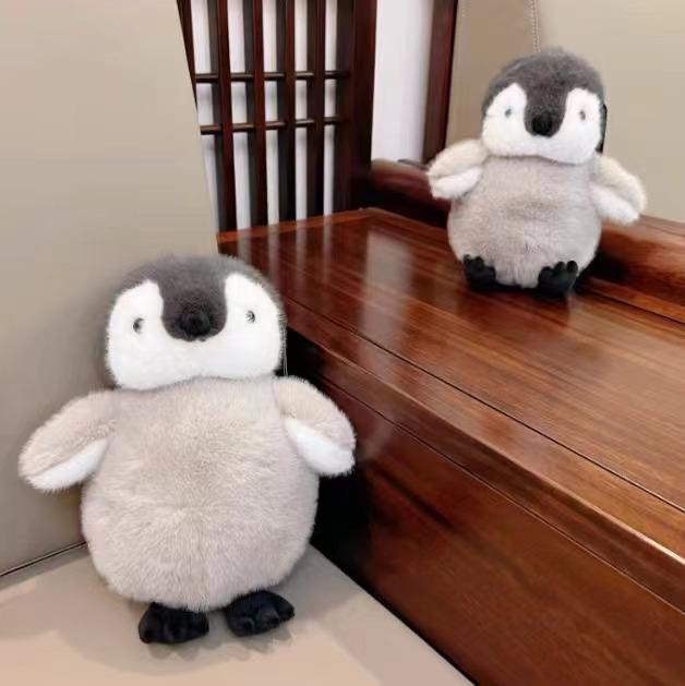 Standing Penguin Polar Bear Doll Aquarium Animal Antarctic Small Penguin Polar Bear Plush Doll