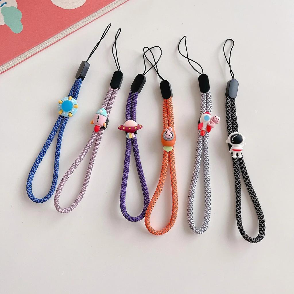 Ремешок на запястье, ручной ремешок для мобильного телефона, ремешок для iPhone 14 13, универсальный браслет с милым мультяшным рисунком