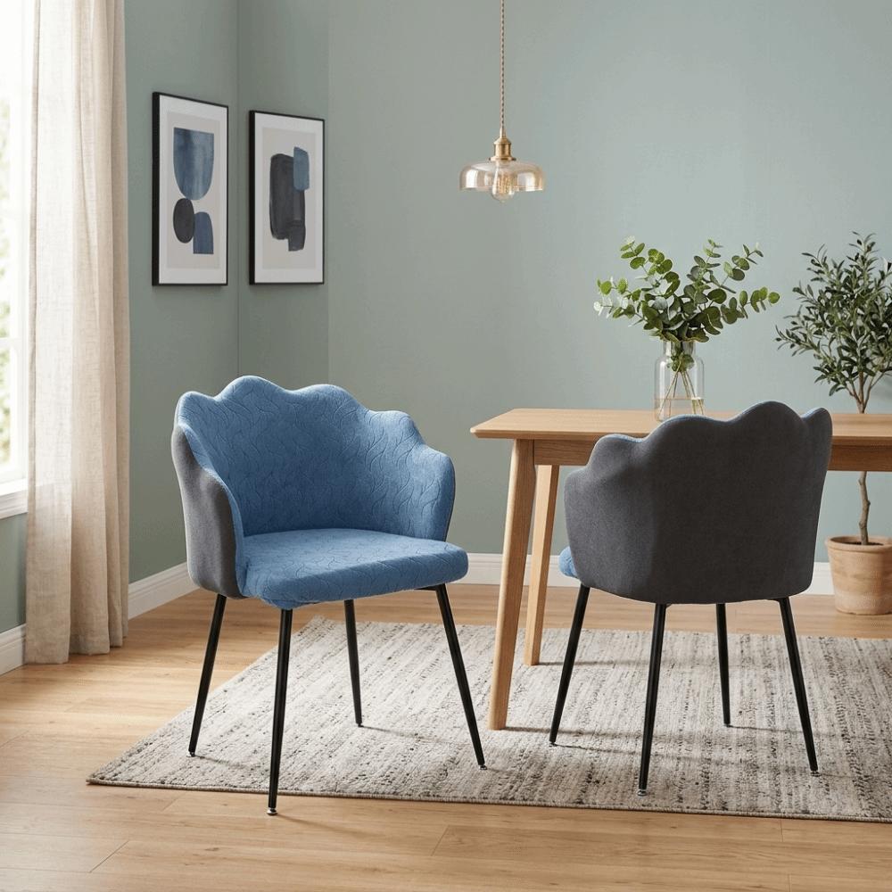 Stretchable Elastic Petal Chair Cover Soft Chair Seat Slipcovers Seat Protectors for Dining Room