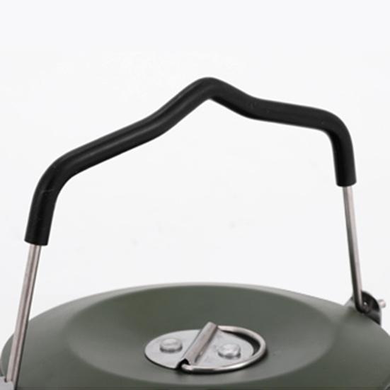 Портативный походный чайник для воды с ручкой емкостью 1,35/1,6 л, пищевой глиноземный горшок для приготовления кипящей воды, чая с молоком, уличный кофейник для