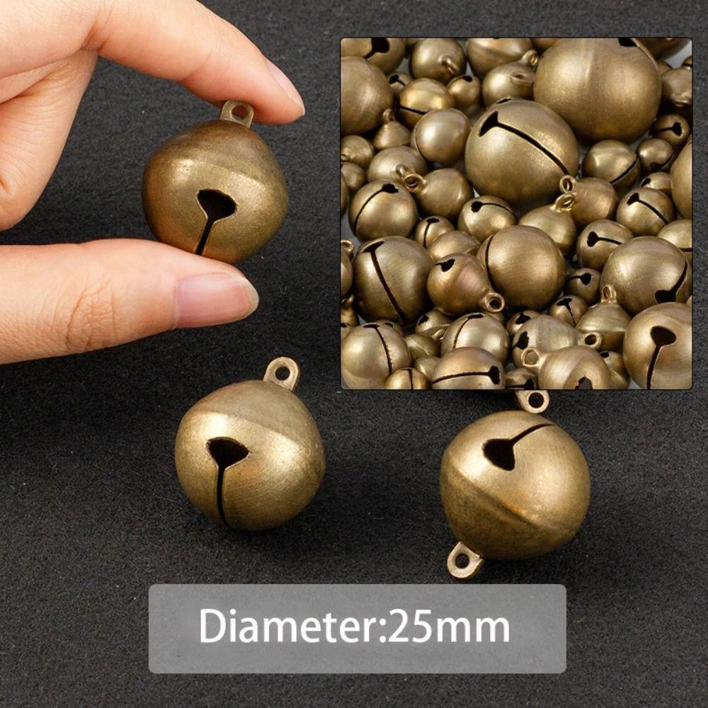 50/20/10/5 шт. подвеска-ошейник для домашних животных бронзовые металлические колокольчики многофункциональные аксессуары для рукоделия