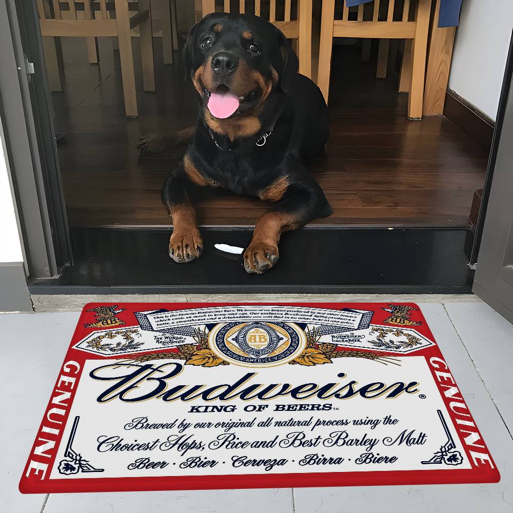 Король пива B-Budweiser Коврик для пола INS Стиль Мягкий Коврик для пола в спальню Дом Прачечная Коврик Противоскользящие Бытовые Ковры
