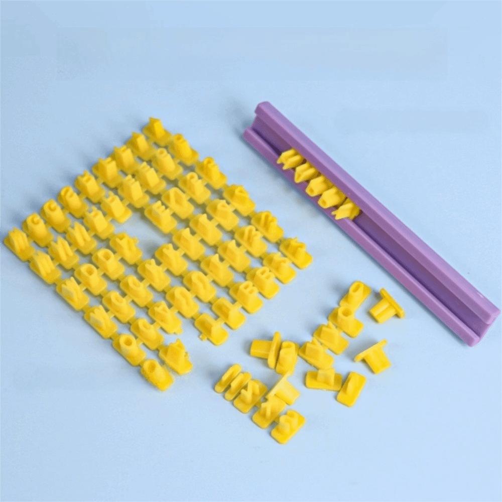 Easy Demolding Claim Alphabet Stamps Clay Stamps Children Creative Play