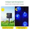 8 Modes Solar Light Crystal Ball 5M/7MLED String Lights Fairy Lights Garlands For Christmas Party Outdoor Decoration