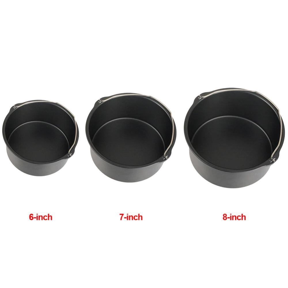 Форма для торта, бочка для хлеба, пиццы, форма для торта с антипригарным покрытием, противень, круглая корзина для жарки