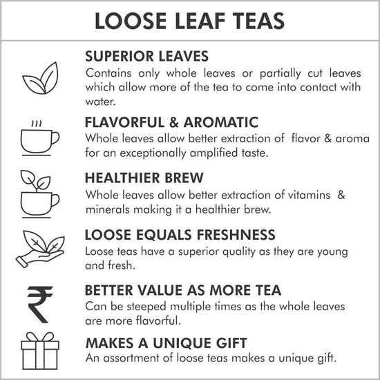 Octavius Cinnamon Anise Green Tea Loose Leaf- 100 Gms