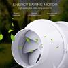 4'' 6'' 8'' Вентиляционный Встроенный Вентилятор для Трубопровода Воздуходувка Двухскоростной Контроллер Труба Вытяжной Вентилятор Бустер Турбовентилятор 220В