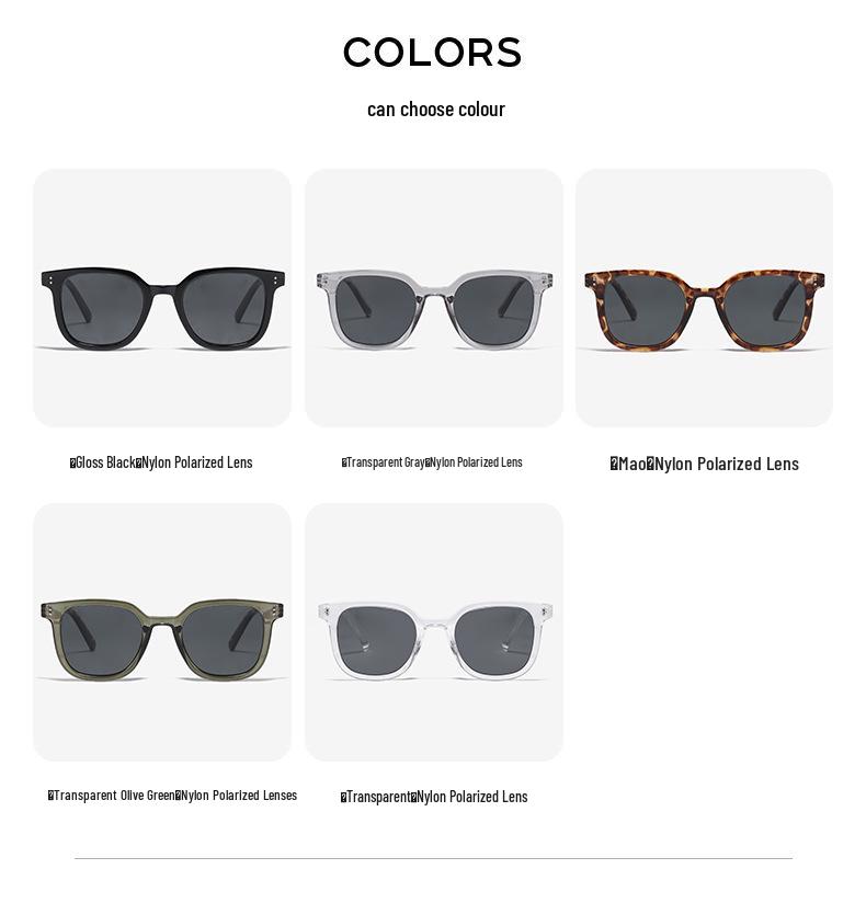 Высококачественные ретро-солнцезащитные очки в квадратной оправе с поляризацией - Защита от УФ для мужчин и женщин