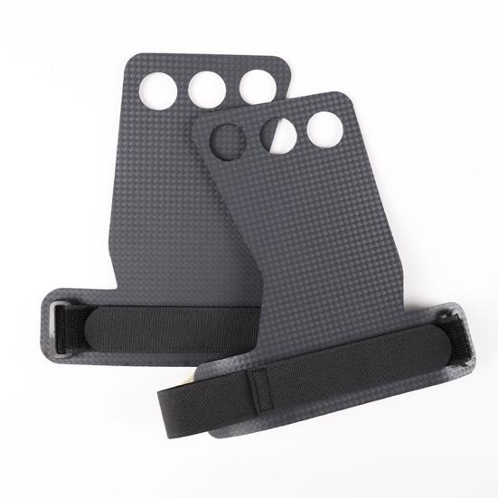 1 пара перчаток для фитнеса с тремя пальцами для мужчин и женщин с регулируемым запястьем