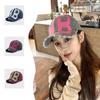 Весенние и осенние шляпы бейсболка с граффити принтом буквы повседневная модная бейсболка с козырьком от солнца