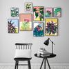 Botanical Wall Art Canvas Painting Color Abstract Plants Nordic Poster and Prints Picture For Modern Living Room Home Decoration