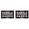 Флаг Камалы Харрис 2024 3x5 футов Флаг Камалы Харрис для президентских выборов 2024 года(В)