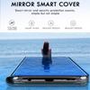 Роскошный умный зеркальный флип-чехол для Xiaomi Redmi Note 11, 10, 9, 9S, 8, 8T, 10S, 11T Pro Max Plus 9A, 9C Mi 9T Lite Poco X3, 5G, чехол