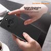 BIAZE Frosted Skin-FriendlyCase for Huawei Honor X60 Phone, Honor X60 Full Protection Slim Heat Dissipation Bare-Feel Liquid Soft JK738 Black