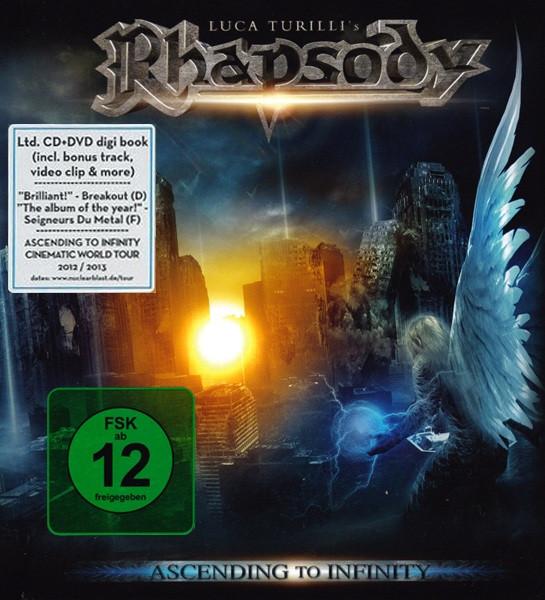 CD LUCA TURILLI'S RHAPSODY - Ascending To Infinity 2736128570 Nuclear Blast 2012 Европа Рок Б/у