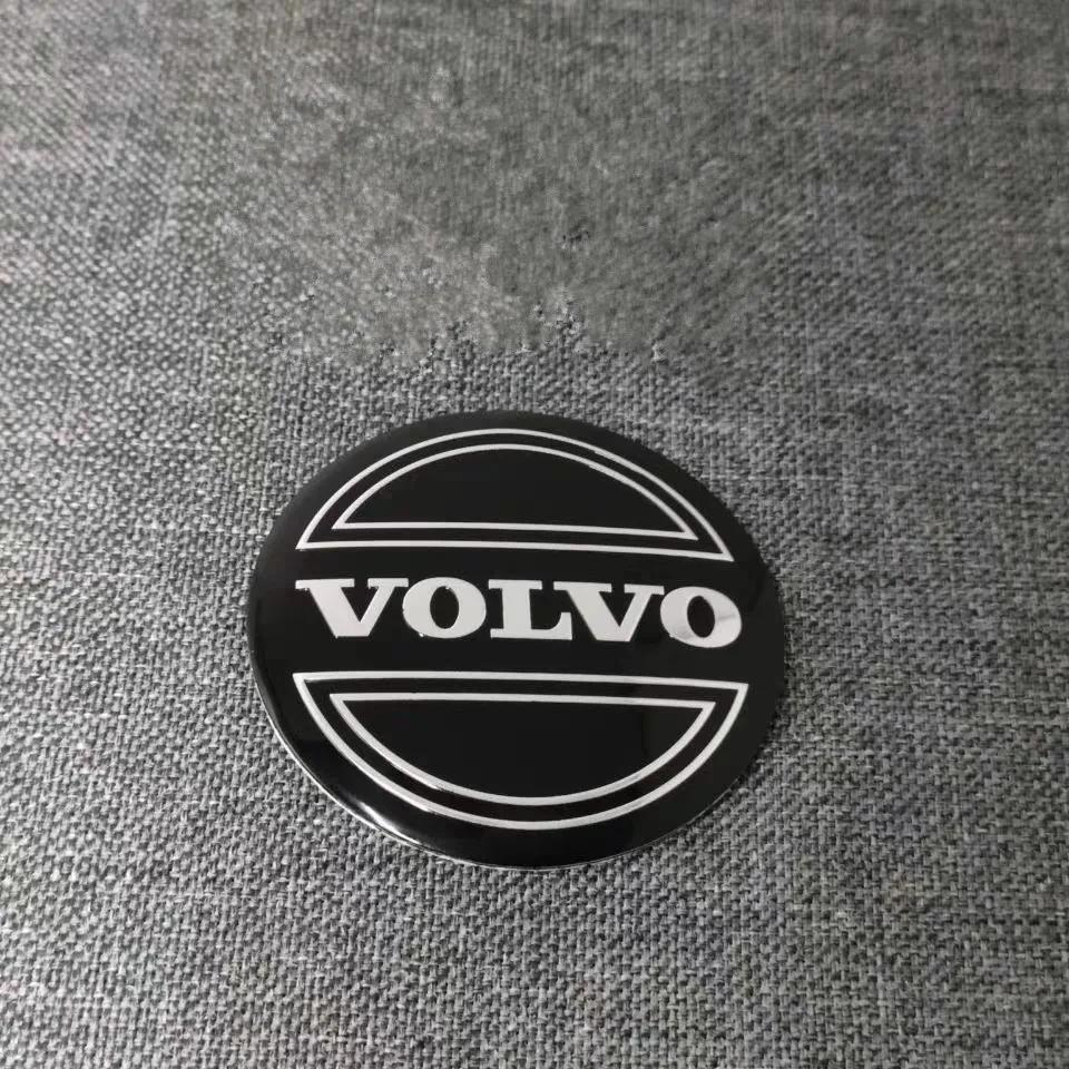 4pcs 56mm/60mm/65mm Car Wheel Center Hub Cap Stickers Accessories For Volvo R design xc60 v60 s60 v40 v50 s40 s80 c30 xc40 xc70 ATZ1