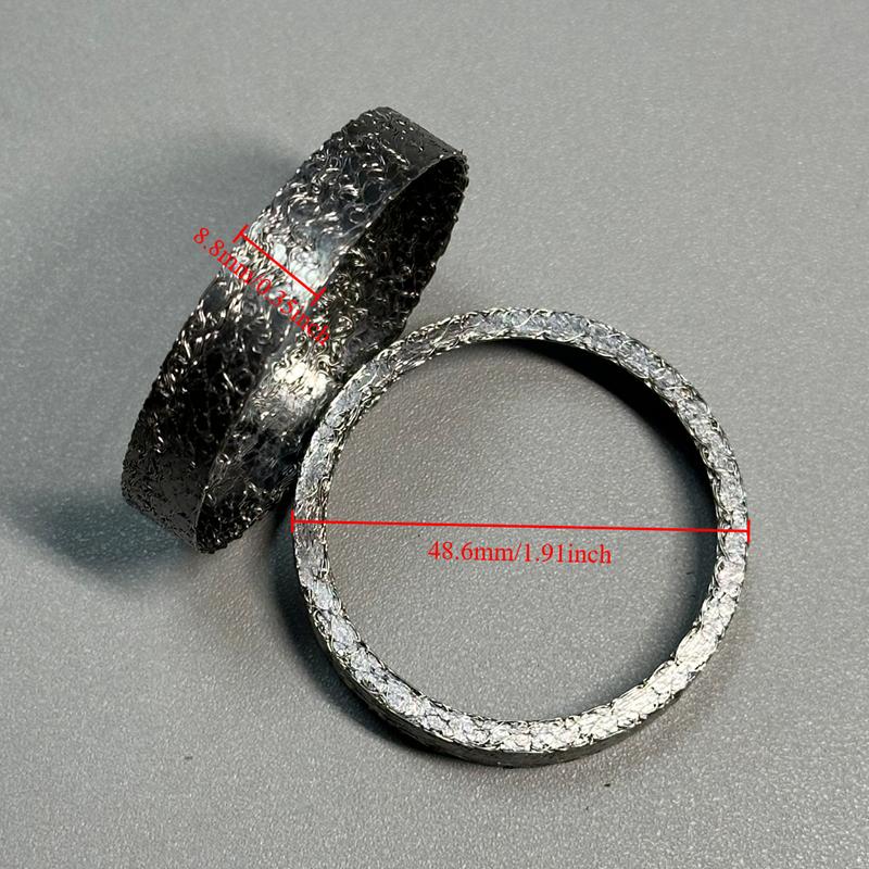 2pcs Motorcycle Tapered Exhaust Gaskets Seal Replace 65324-83 For Harley Big Twin Sportster Dyna Fat Street Bob Softail Touring