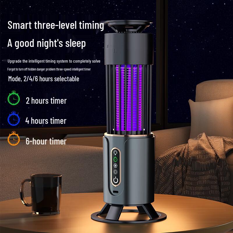 HEIXIE Electric Mosquito Killer Lamp 3-in-1