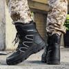 Plus Size Trendy Outdoor Desert Mid-Top Special Tactical Military Boots Field Combat Training Combat Boots Combat Boots