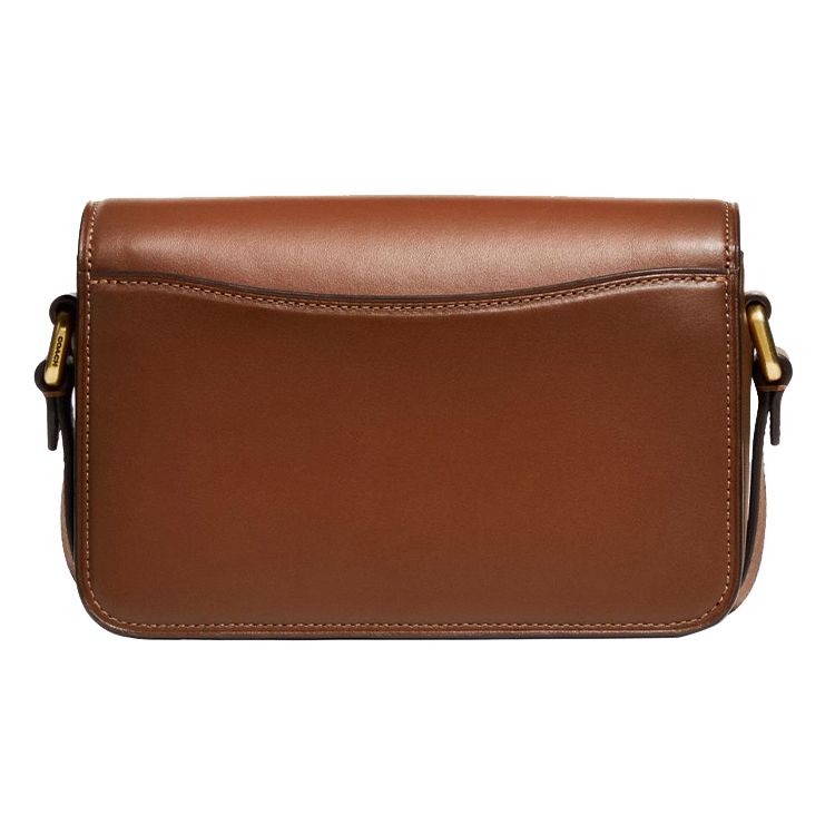 Coach Сумка через плечо Studio 19 с клапаном и пряжкой с логотипом C Женская сумка через плечо Седло C8078-B4L4A