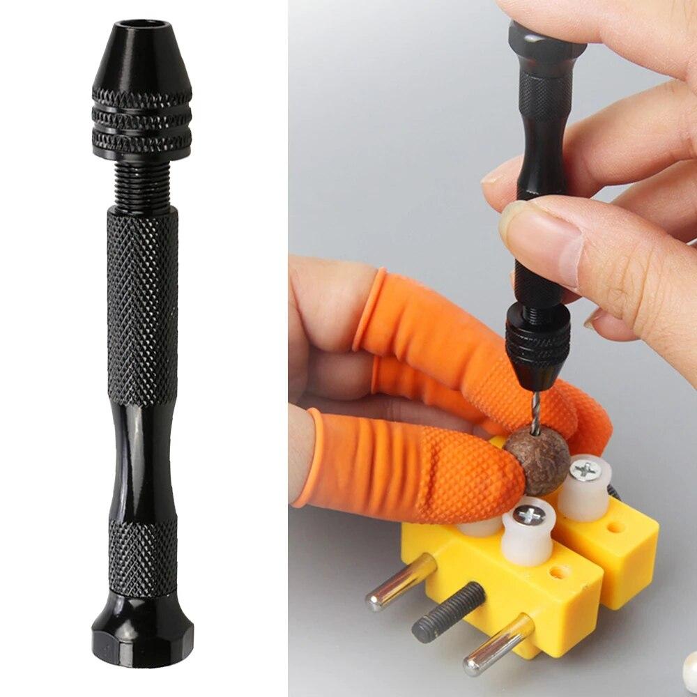 0,3-3,4 мм черный инструмент для пробивки отверстий 10 шт. спиральное сверло ручной набор для игры в янтарные орехи с тысячью глазами и бриллиантами бодхи