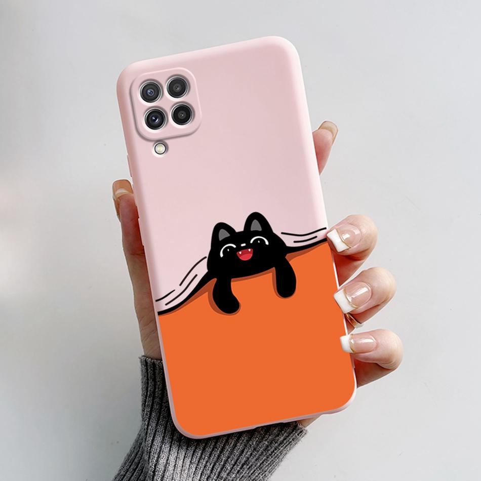 Чехол для Samsung Galaxy A22 F22 M22 Астронавт Расписная Задняя Крышка Силиконовый Мягкий Тонкий Чехол для Телефона Для Samsung M22 F22 A 22 5G Оболочка