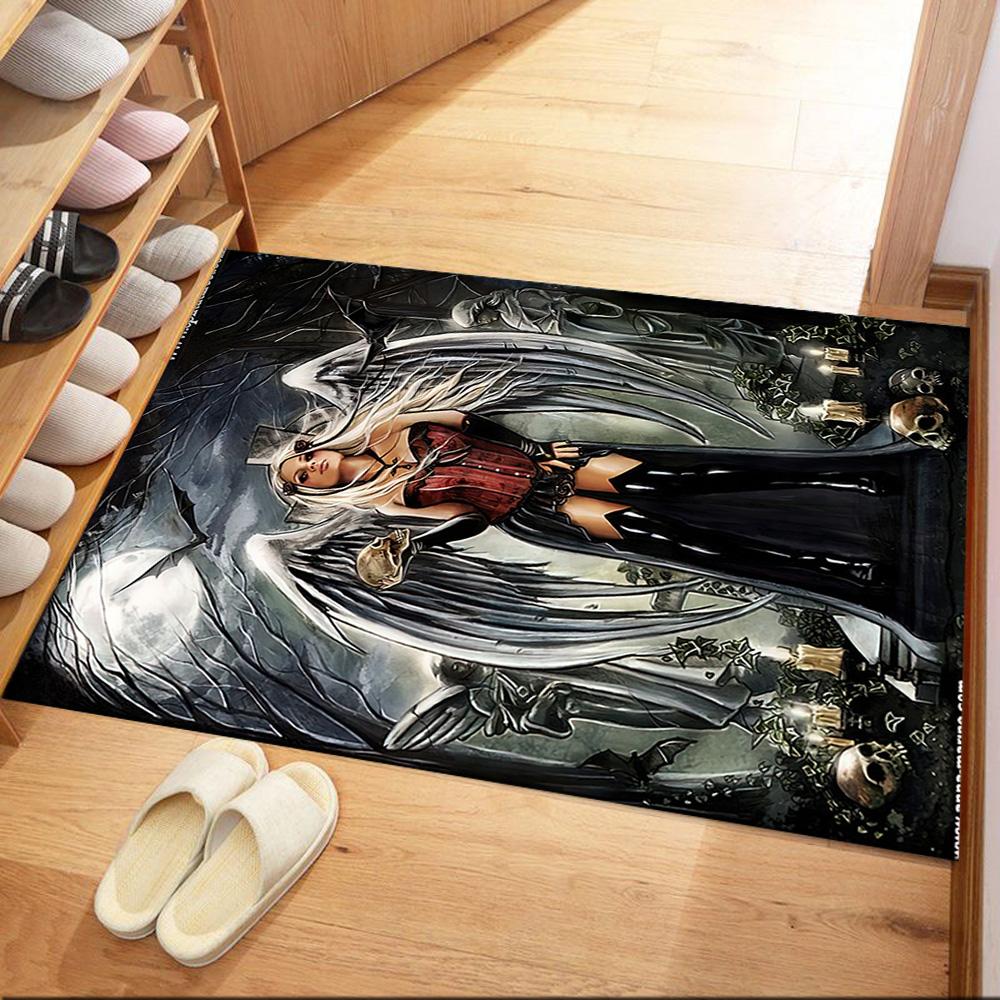 Gothic Style Area Rug Perfect for Decorate room Bedrooms Study room Dormitory Anti-slip Rug Office home decor Perfect Birthday/Christmas Gift Idea