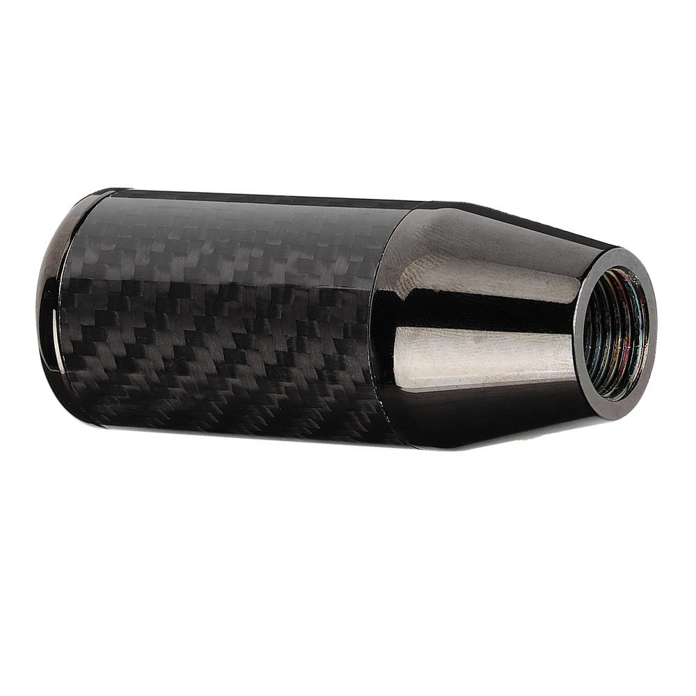 Universal Aluminum Alloy Carbon Fiber Car Auto Manual Gear Shift Stick Knob Head Shifter