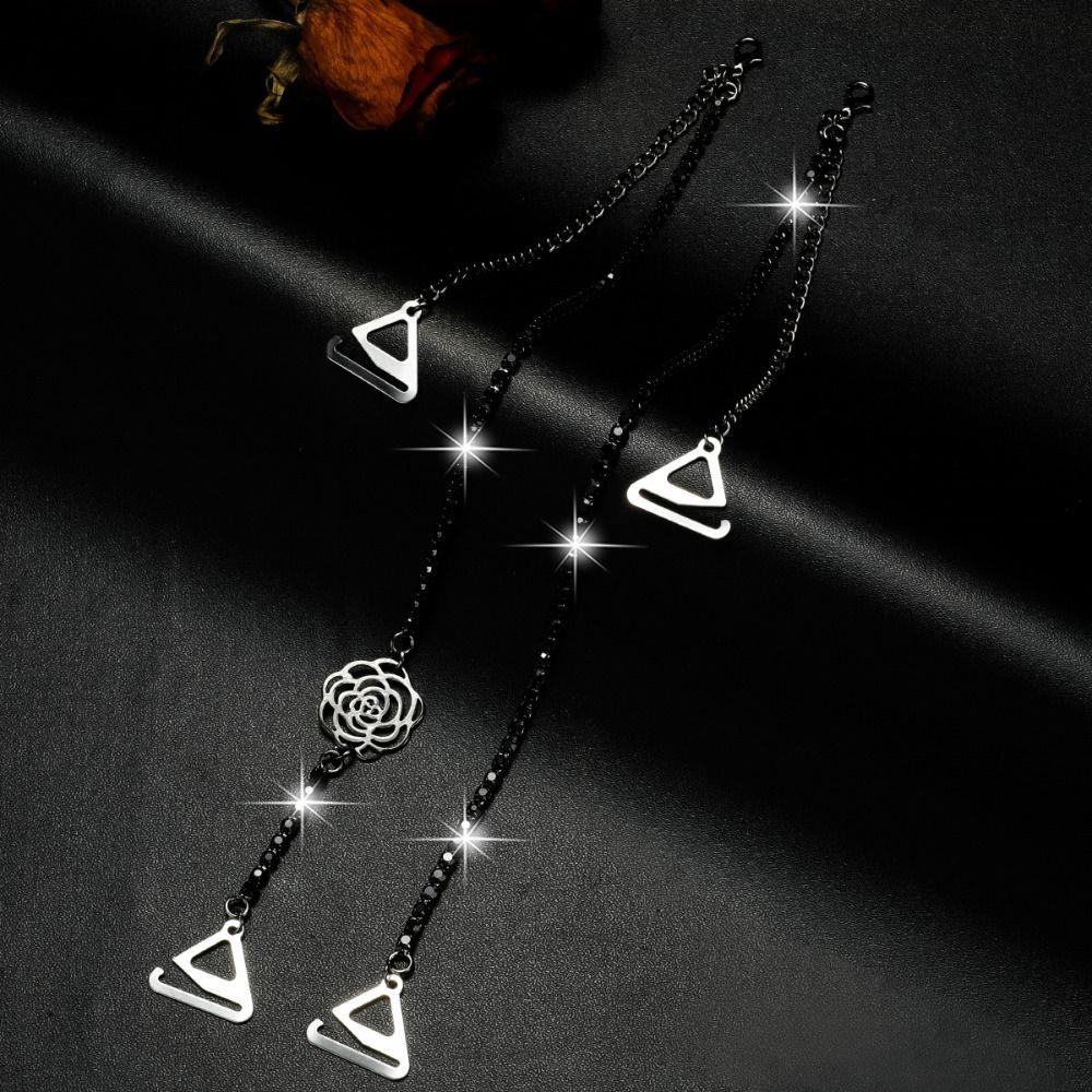 Removable Shoulder Straps Crystal Shoulder Belts Summer Underwear Straps  for Women