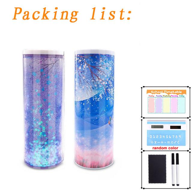 Электронный пенал для школы в японском стиле