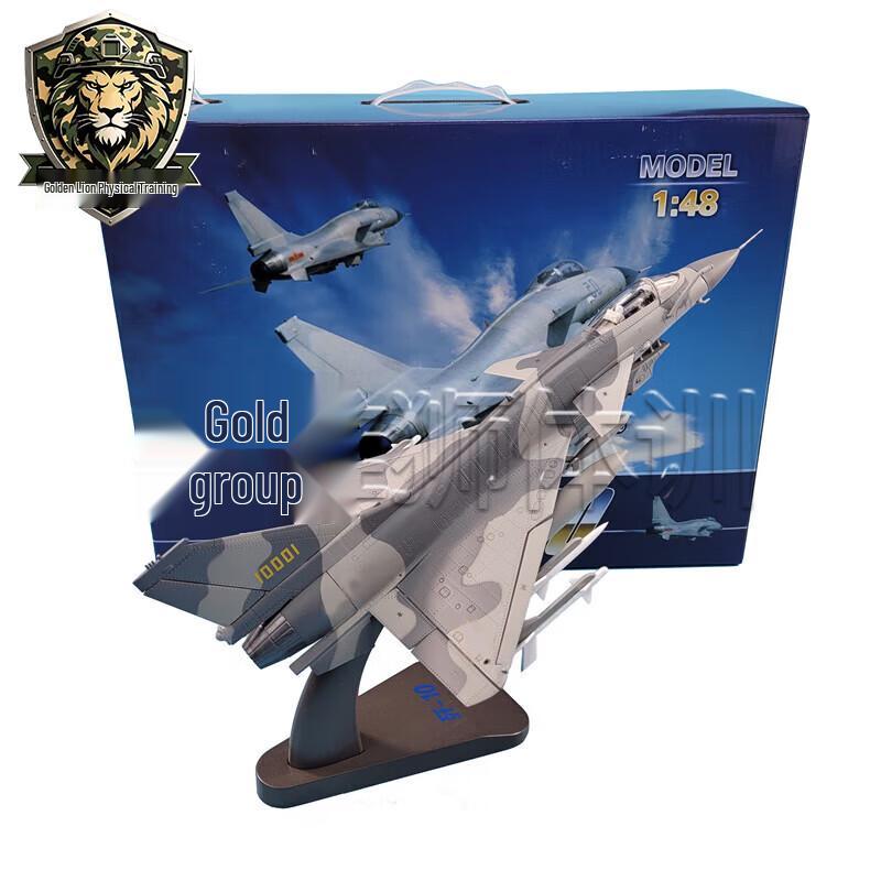 1:48 Истребитель J-10 Модель из сплава